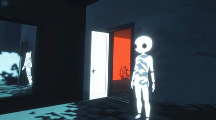 Between Shadows: A Journey into the Unknown