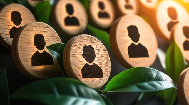 Exploring how fractional hiring is revolutionizing the workplace, creating a paradigm shift in employment strategies and workforce management.staffing, recruitment, hiring, human resources.AI-generate