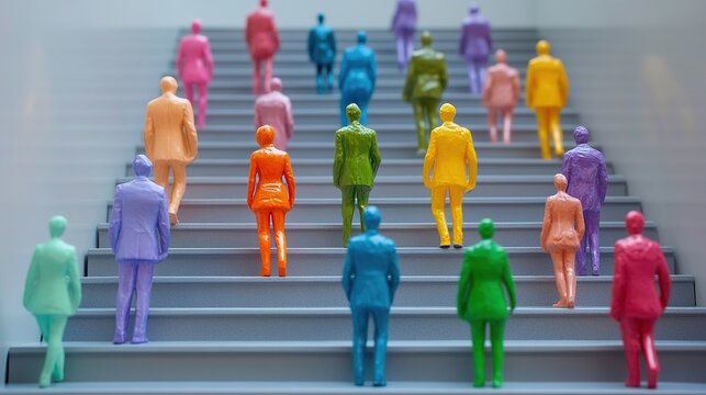 Exploring how fractional hiring is revolutionizing the workplace, creating a paradigm shift in employment strategies and workforce management.staffing, recruitment, hiring, human resources.AI-generate