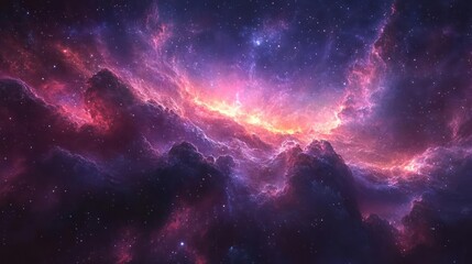 A mesmerizing view of deep space,