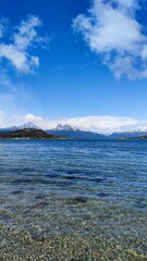 Mountainous landscape in southern Argentina
