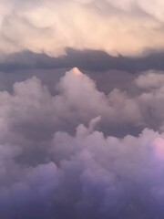 clouds in the sky