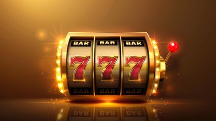 Casino slots machine winner jackpot fortune of luck, 777