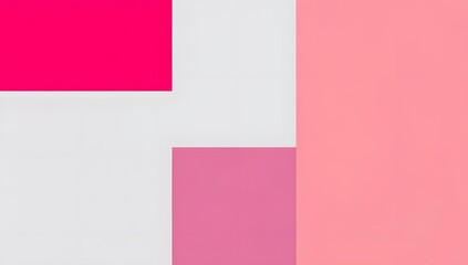 Fototapeta premium simple abstract modern background with white and pink color combination