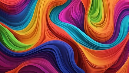 abstract background with colorful liquid splashes