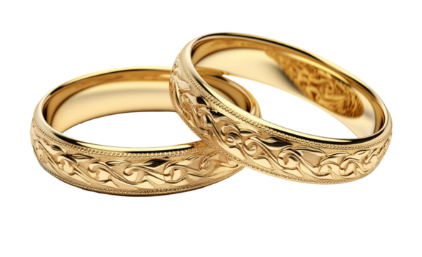 A collection of wedding rings for both men and women, showcasing unique designs that represent eternal love and partnership.