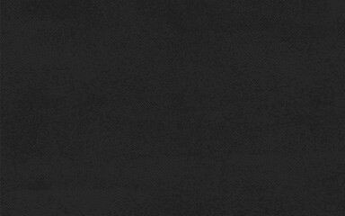 Grunge halftone black gradient background. Rough faded grit dark grey noise grain texture sand wallpaper. Retro pixelated backdrop. Anime or manga style comic vector graphic design illustration.