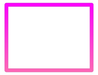 A simple pink gradient square frame. Perfect for adding a modern and playful touch to your designs. 