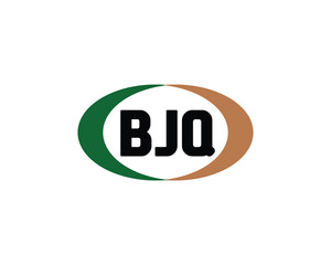 BJQ logo design vector template. BJQ