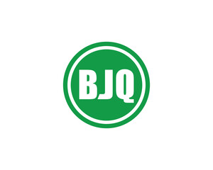 BJQ logo design vector template. BJQ