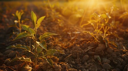 Planting Vegetation During Unfavorable Conditions: Impact of Hail Damage on Flora