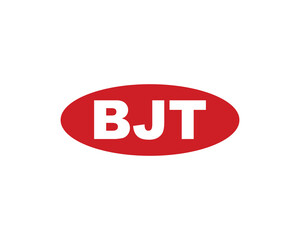BJT logo design vector template. BJT