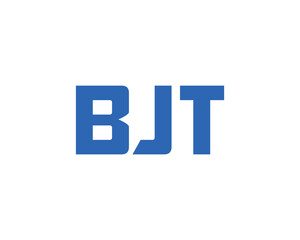 BJT logo design vector template. BJT