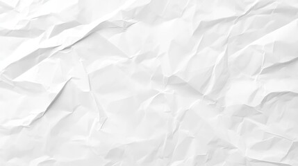Fototapeta premium White paper texture background. White crumpled paper texture background. Generative AI