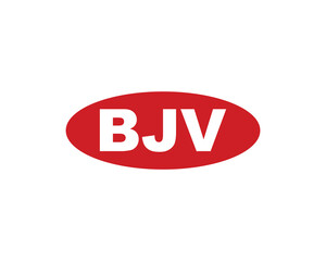 BJV Logo design vector template. BJV