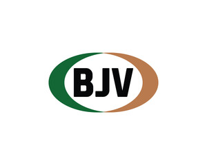BJV Logo design vector template. BJV