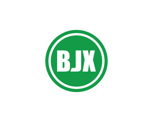 BJX logo design vector template. BJX