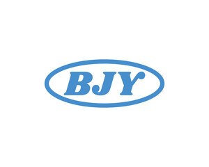 BJY logo design vector template. BJY
