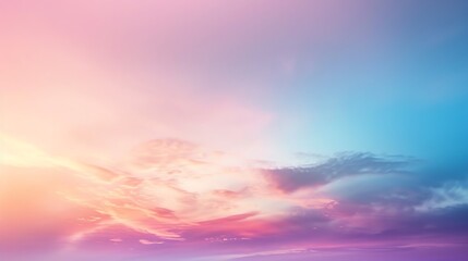Fototapeta premium Colorful blurry background with a blurry sky, light gradient