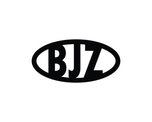 Obraz premium BJZ logo design vector template. BJZ