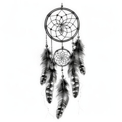 dream, catcher, dreamcatcher, tattoo, vector, illustration, tribal, art, pattern, design, decoration, symbol, black, ornament, flower, skull, floral, vintage, antique, heraldic, element, drawing