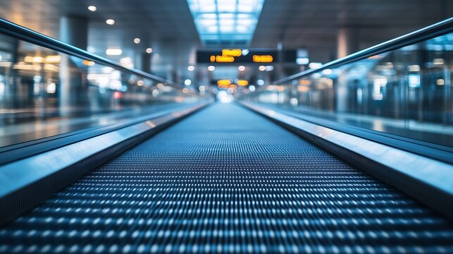 Travel Concepts Iage of Empty Airport Baggage Belt Conveyor Vertical Image : Generative AI