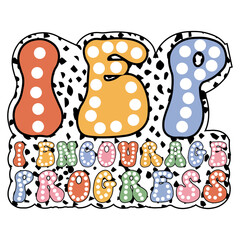 IEP Encourage Progress, dalmatian dots, retro vintage, race checkered, polka dot, doodle bright, I Encourage Progress SVG, Back To School Svg,Teacher svg, IEP Teacher Svg,Special Education Svg, First