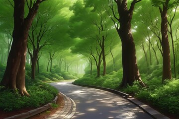 Fototapeta premium path in the forest