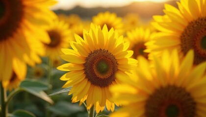 sunflowers in the field
