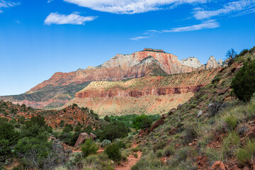 Beautiful Zion from The Watchman Trail.