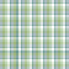 Seamless pattern of fabrics. A gentle pastel plaid design that cozy and classic touch. This checkered pattern features soft, muted colors. Ideal for apparel, vintage-inspired or minimalist look.