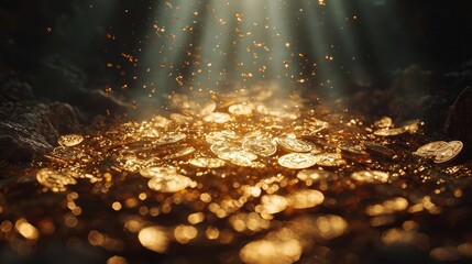 Fototapeta premium Golden Treasure