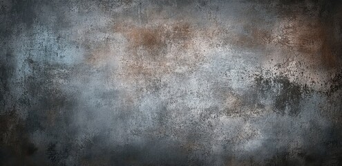 Obraz premium Abstract Grunge Background with Concrete Texture, Grainy Gray and Brown Colors, High-Resolution Cinematic Style