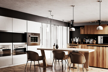 Fototapeta premium Contemporary Diningroom Interior