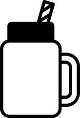 smoothie icon vector design template in white background