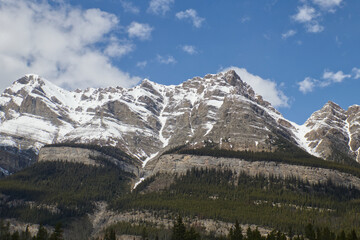 Fototapeta premium Canadian Rockies in the Spring