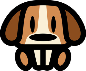 Cute Dog Small Icon