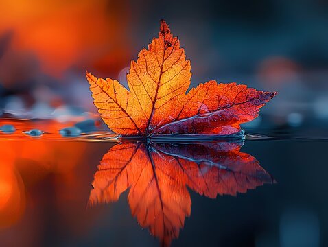 fall equinox autumn reflection