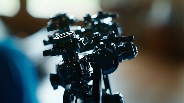 Closeup photography of colposcope during an examination with a focus on its highresolution imaging capabilities