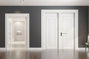 Contemporary Entryway Interior