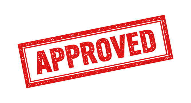 Approved stamp icon
