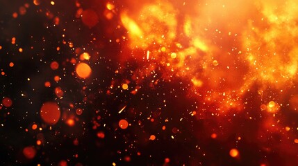 Fototapeta premium fire flame texture background 