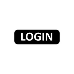 Login icon vector flat simple trendy style illustration for web and app..eps