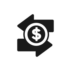 Money exchange icon