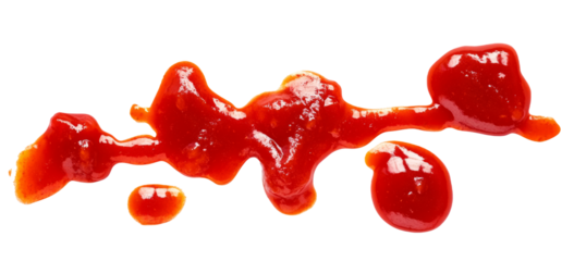 Tomato cubes, pieces organic pure texture, isolated on white