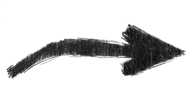 Scribble line png sticker, transparent background