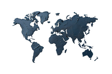 Fototapeta premium World Map Textured