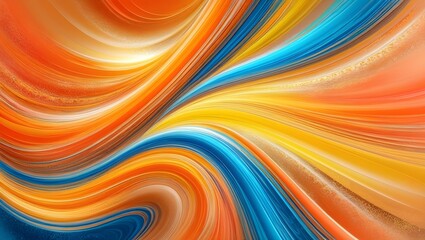 abstract background with waves