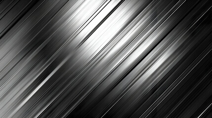 Obraz premium Abstract Black and White Diagonal Lines Background Texture