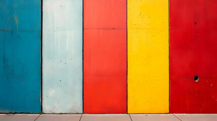 Colorful Concrete Wall Texture Background